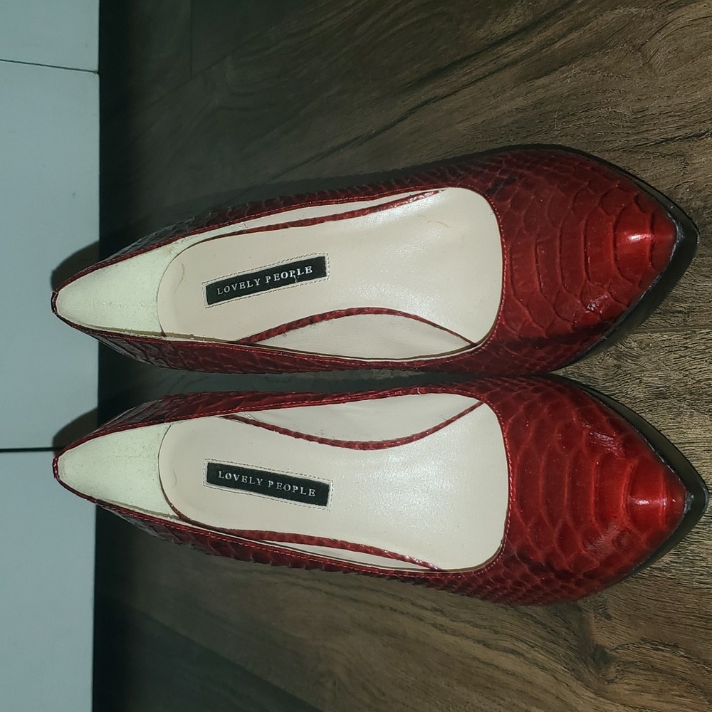 Snakeskin Heels by Lovely People